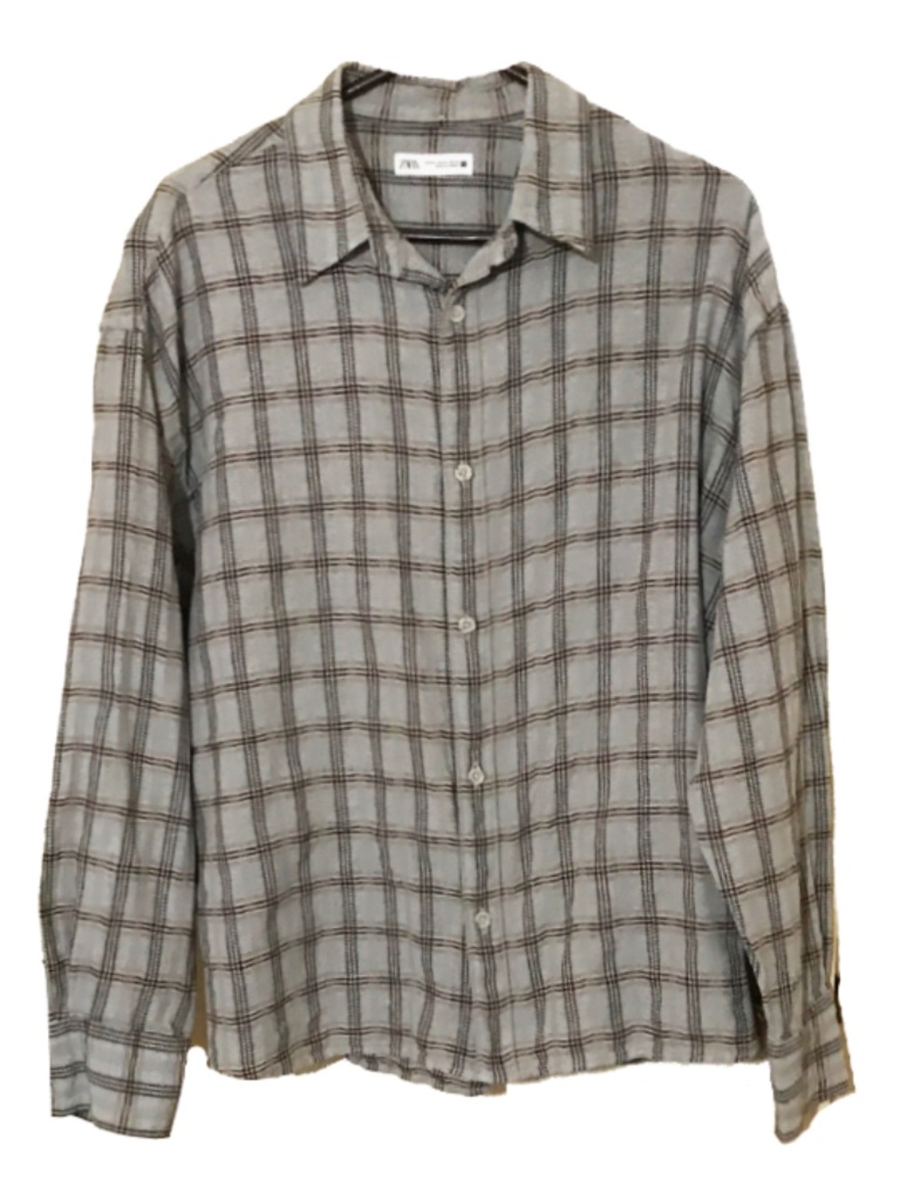 NWOT ZARA Men's Cotton Shirt Size XL